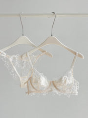 French Romantic Lace Lingerie Set