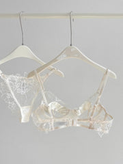 French Romantic Lace Lingerie Set