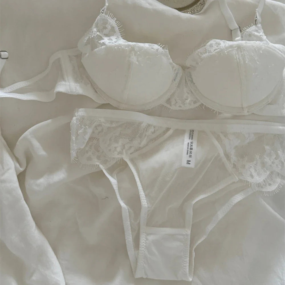 French Thin Cup Lingerie Set