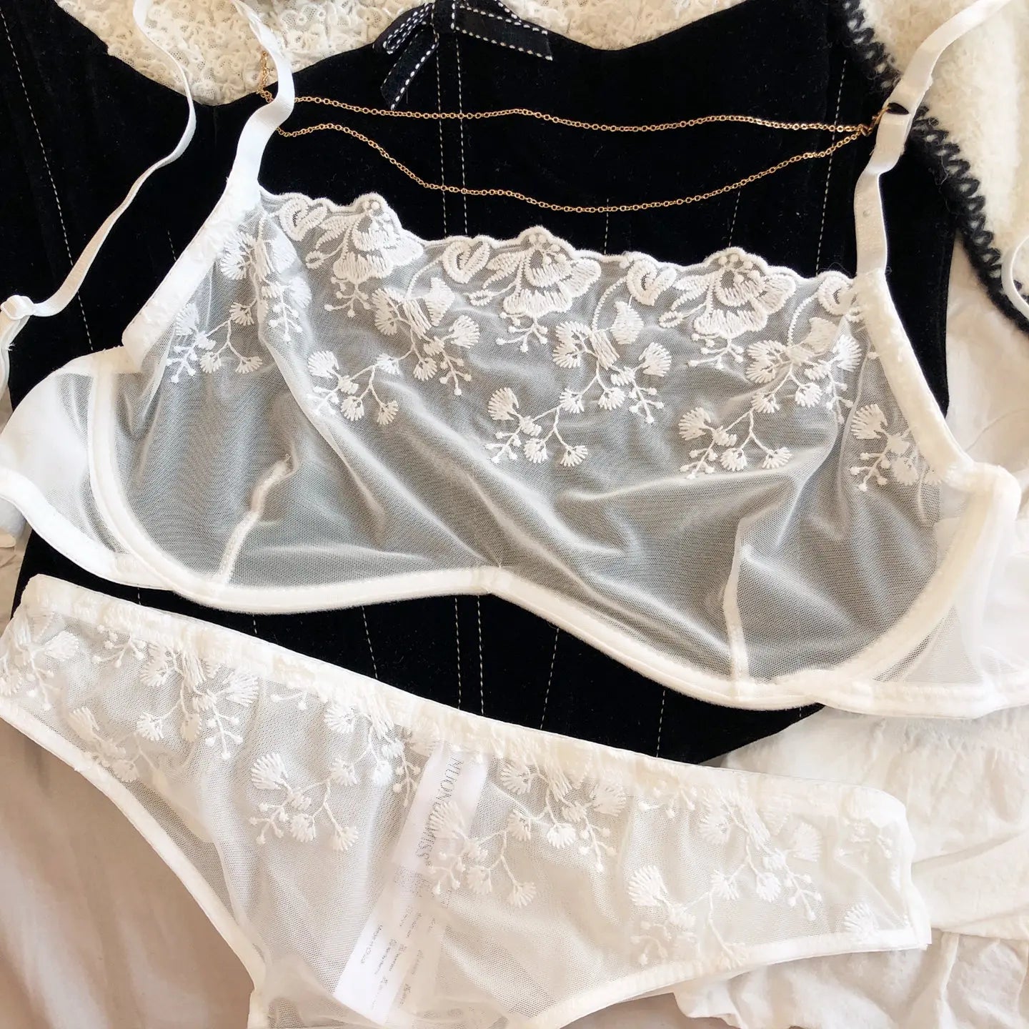 French Ultra Thin Women Underwear