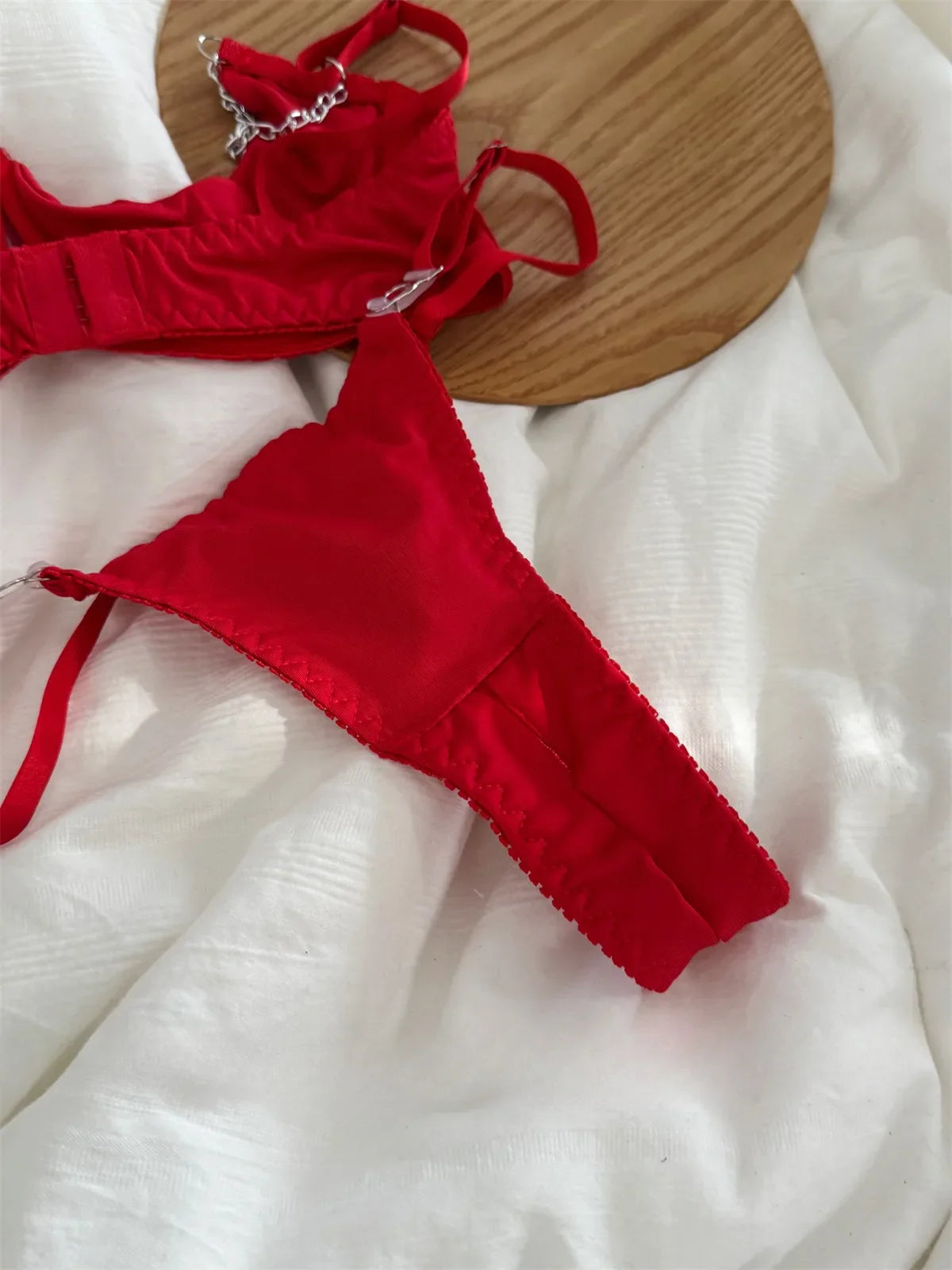 Half cup lingerie chain women Underwear