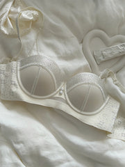 Heavy duty rhinestone lingerie charming niche satin lace sexy thin section Underwear