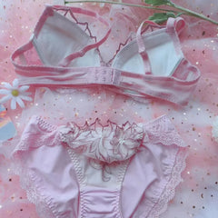 Home low flower side collection gathered Underwear