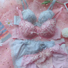 Home low flower side collection gathered Underwear