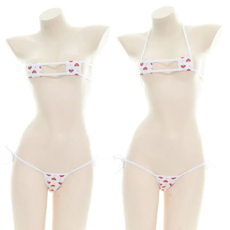 Japanese Anime Mini Bandage Micro Bikini Set