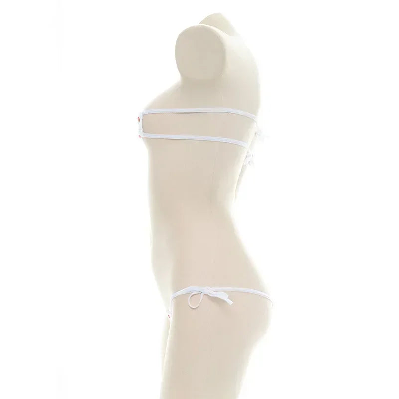 Japanese Anime Mini Bandage Micro Bikini Set