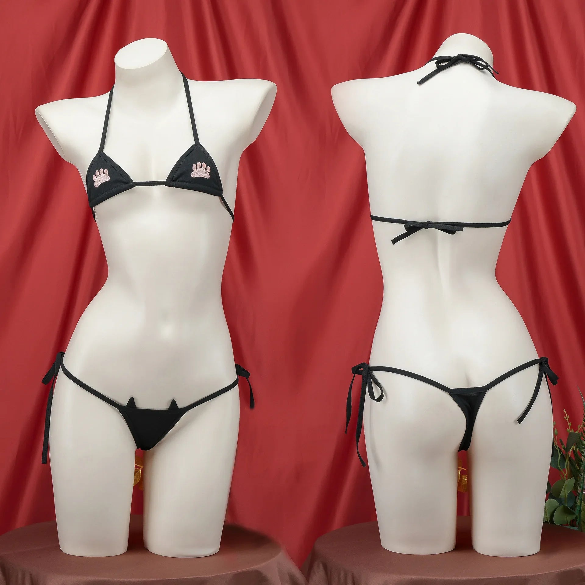 Japanese Kawaii Sexy Lingerie Women Bikini Set