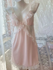 Japanese Style GP Princess Sweet Lace Patchwork NightDress