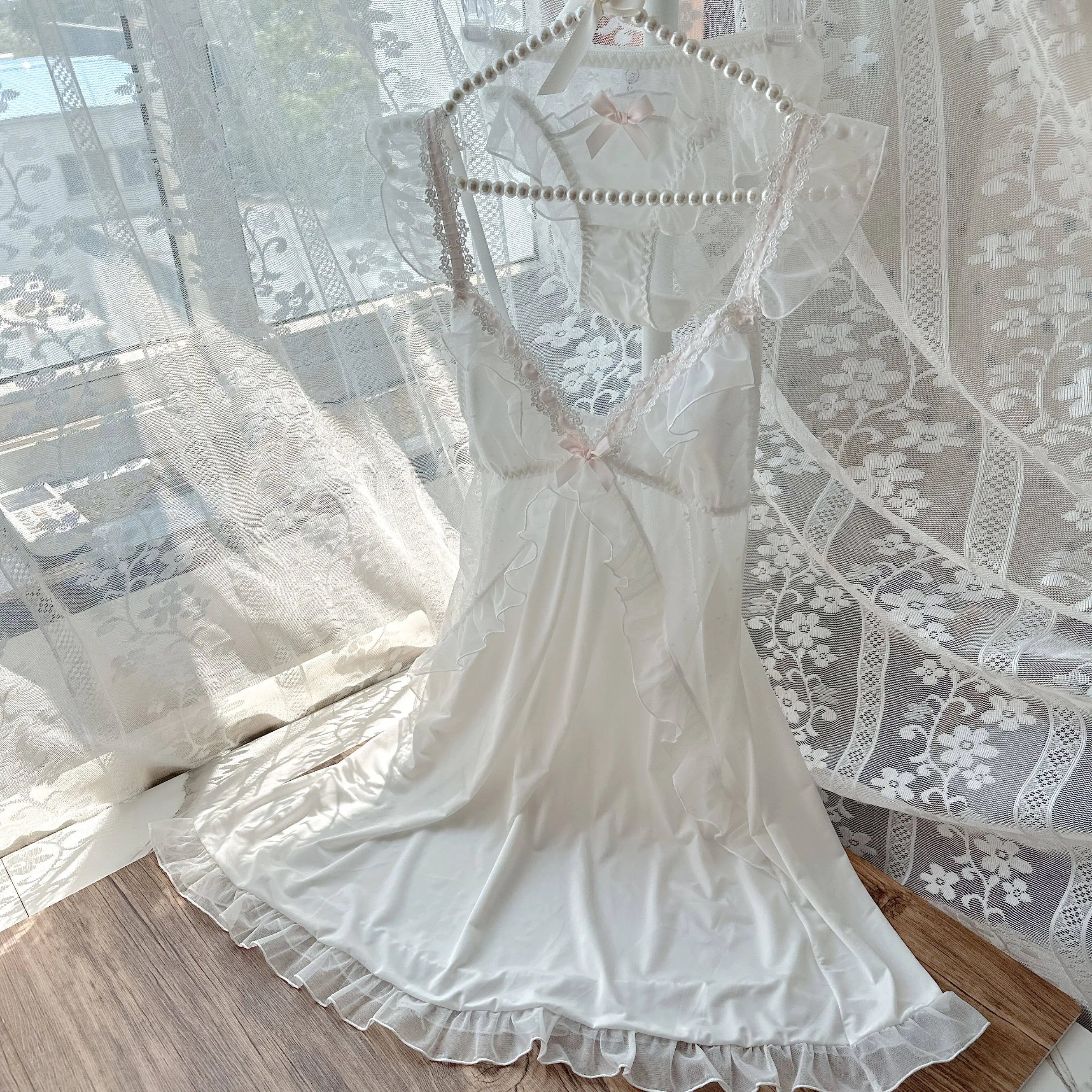 Japanese Style GP Princess Sweet Lace Patchwork NightDress