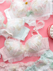 Japanese embroidery thin desirable straps Underwear