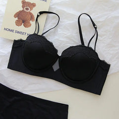 Lace Satin Lingerie Set