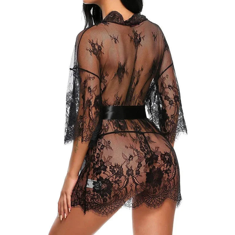 Lace Sleepwear Dress