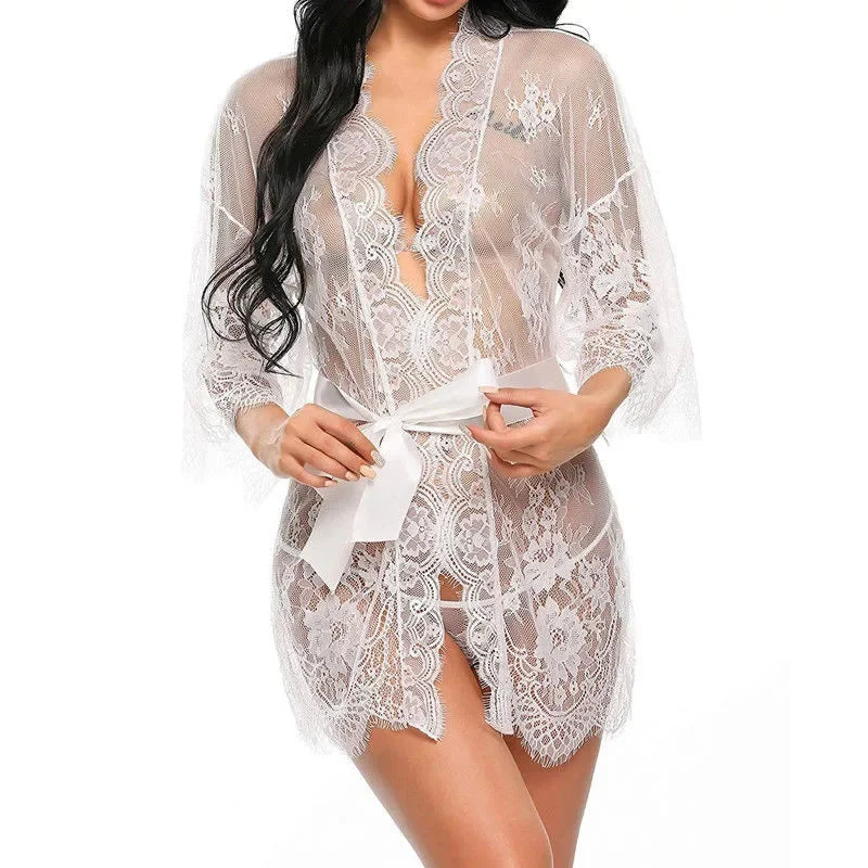 Lace Sleepwear Dress