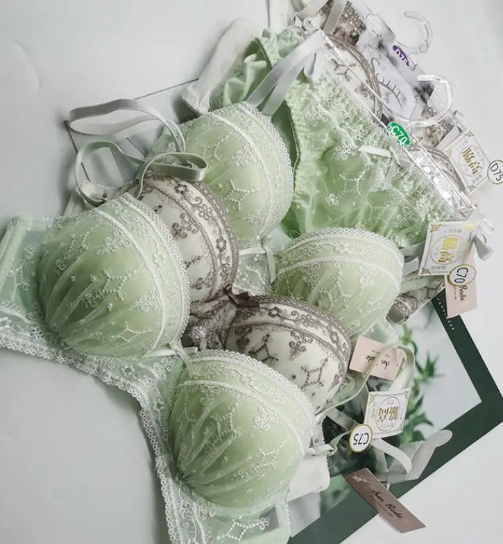 Lace embroidery Underwear