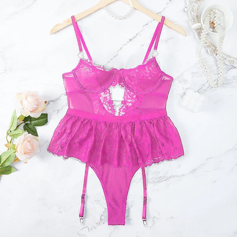 Lenceria Mujer Sexy Push Up Bras Sexy Outfits Bra Panties Set