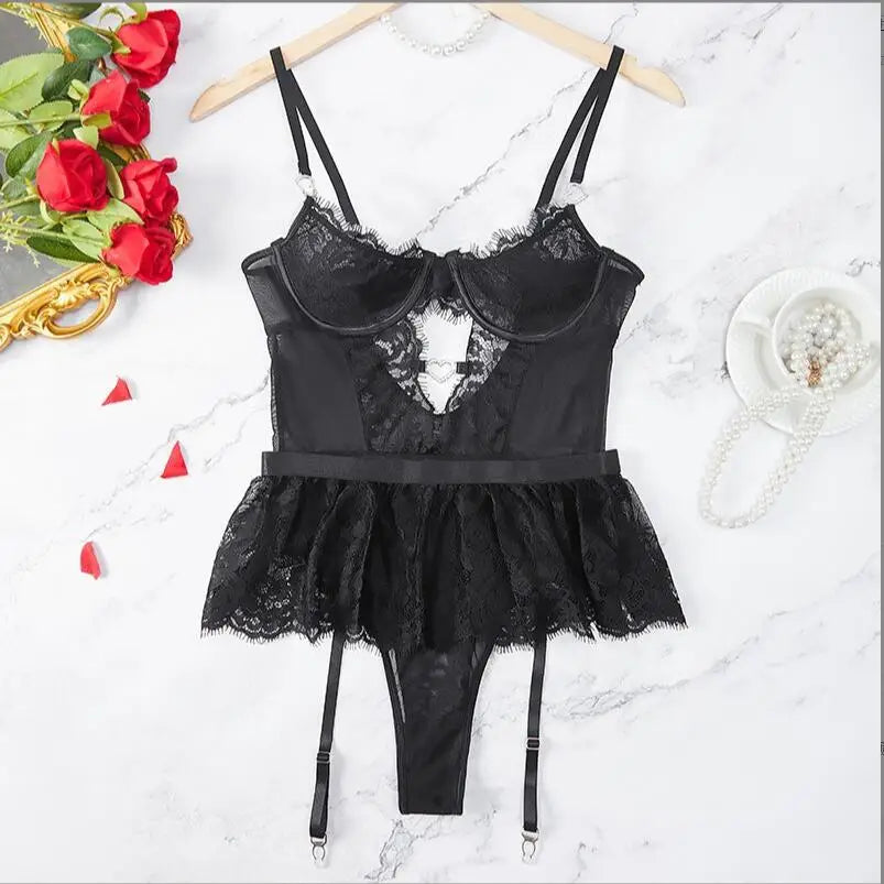 Lenceria Mujer Sexy Push Up Bras Sexy Outfits Bra Panties Set