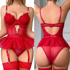 Lenceria Mujer Sexy Push Up Bras Sexy Outfits Bra Panties Set