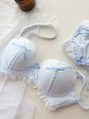 Lolita Japanese Style Cute Pure Desire Lace Teen Lingerie Set
