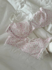 Mesh embroidery Underwear