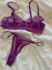 Mesh sexy gathering Underwear