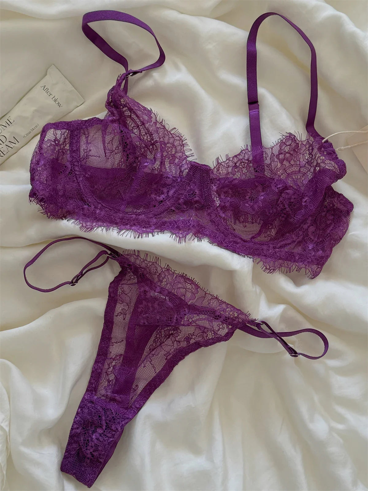 Mesh sexy gathering Underwear