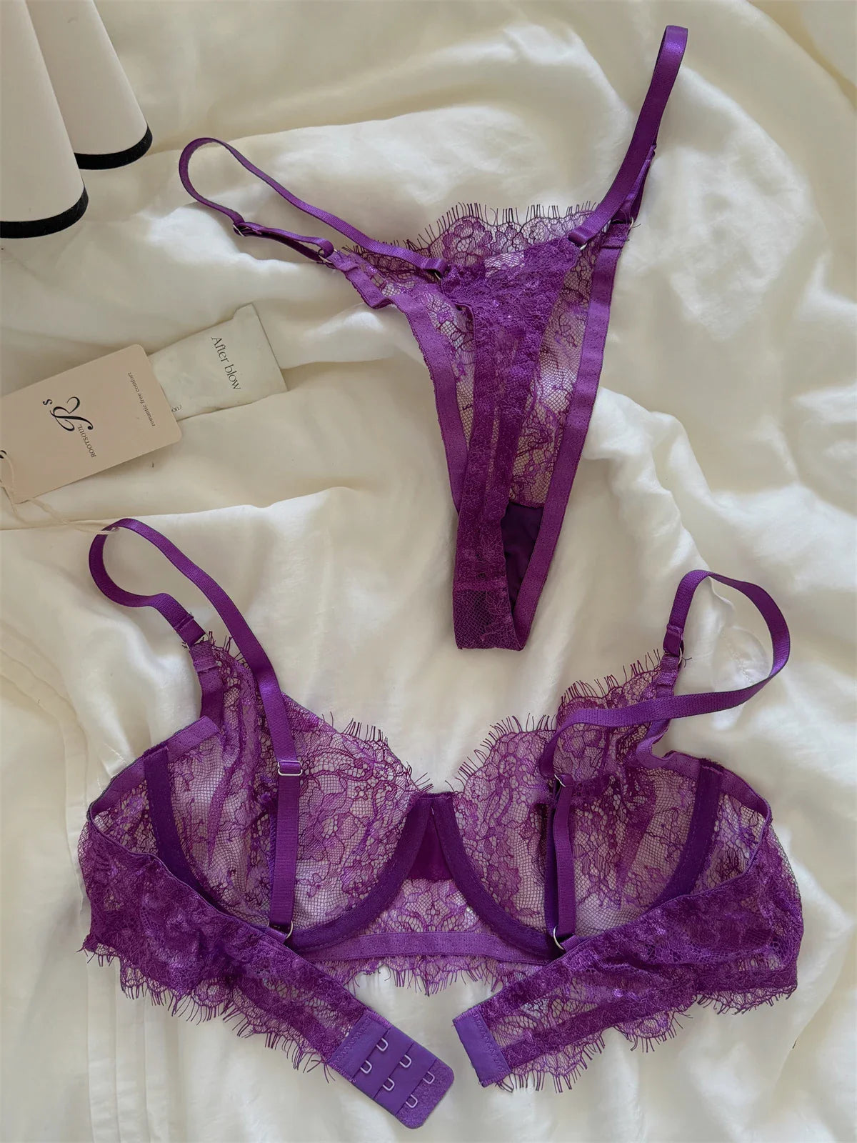 Mesh sexy gathering Underwear