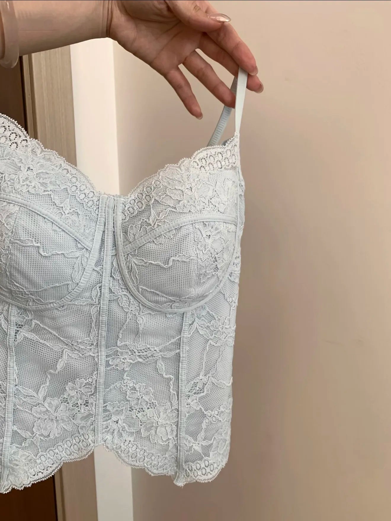 Arrival Hot Sale Women's Fishbone Lace Camisole Bralette