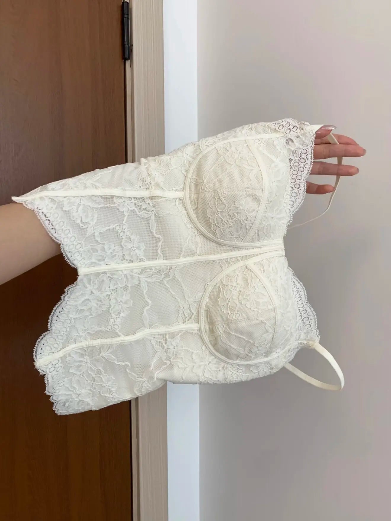 Arrival Hot Sale Women's Fishbone Lace Camisole Bralette