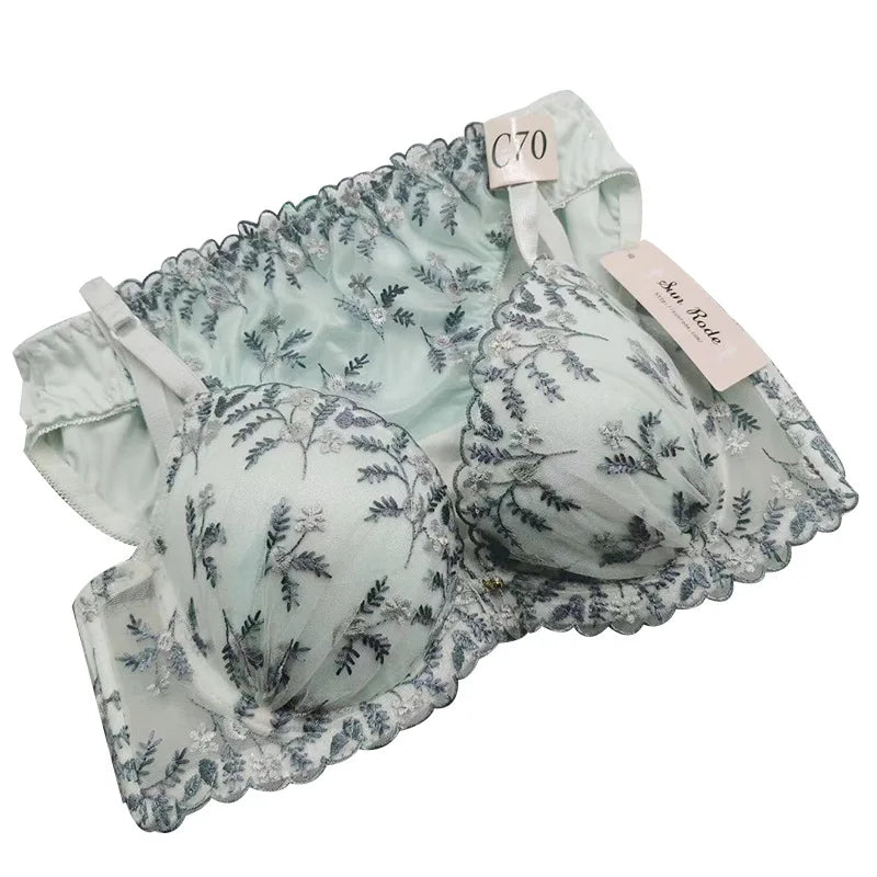 lace push up lingerie Set