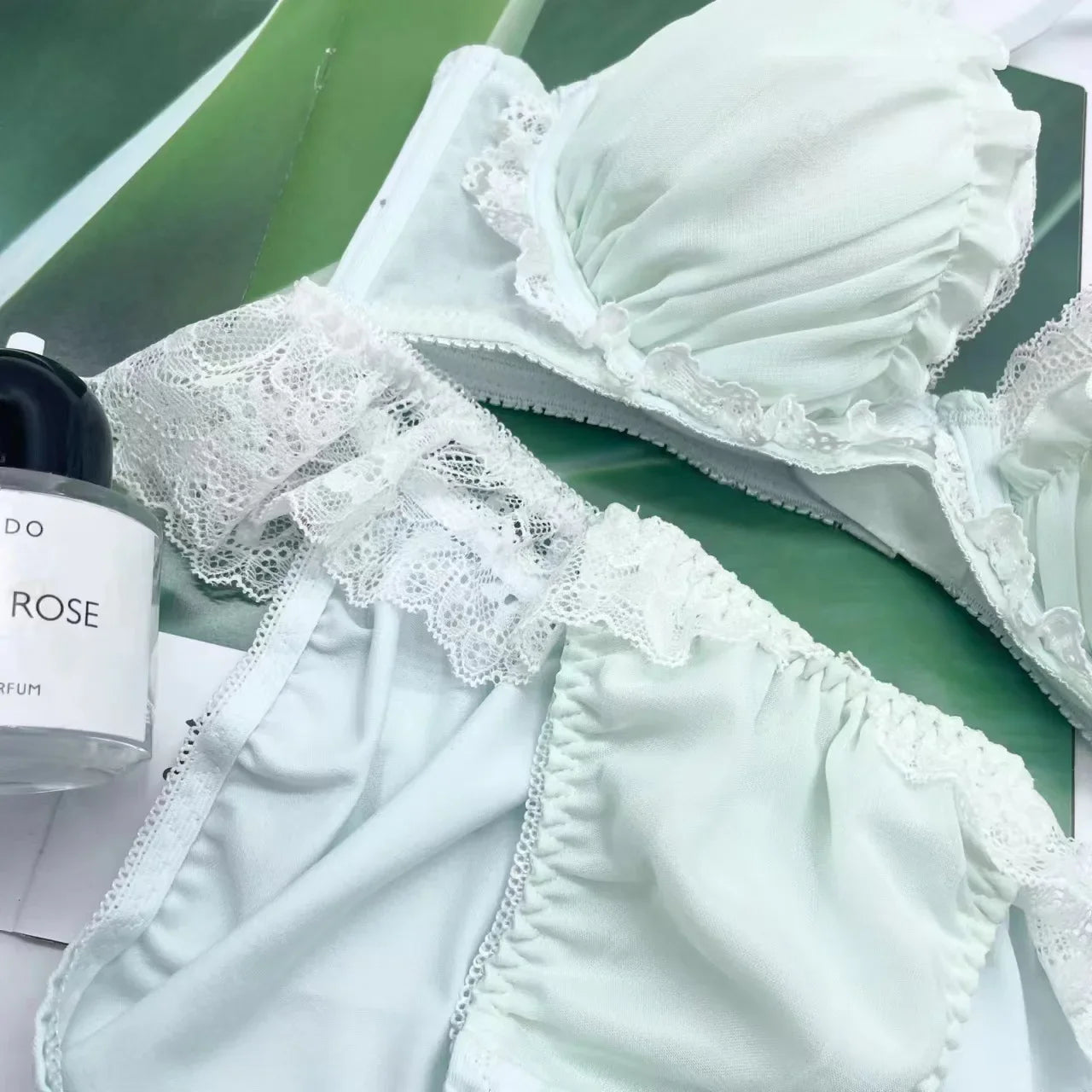 sexy lace girls bra Set