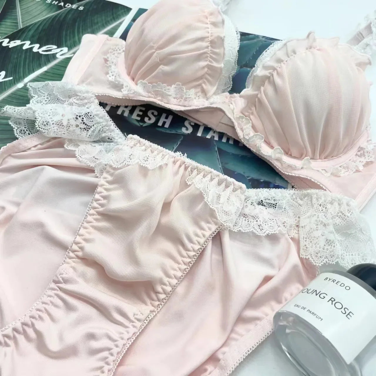 sexy lace girls bra Set
