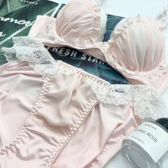 sexy lace girls bra Set