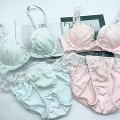 sexy lace girls bra Set