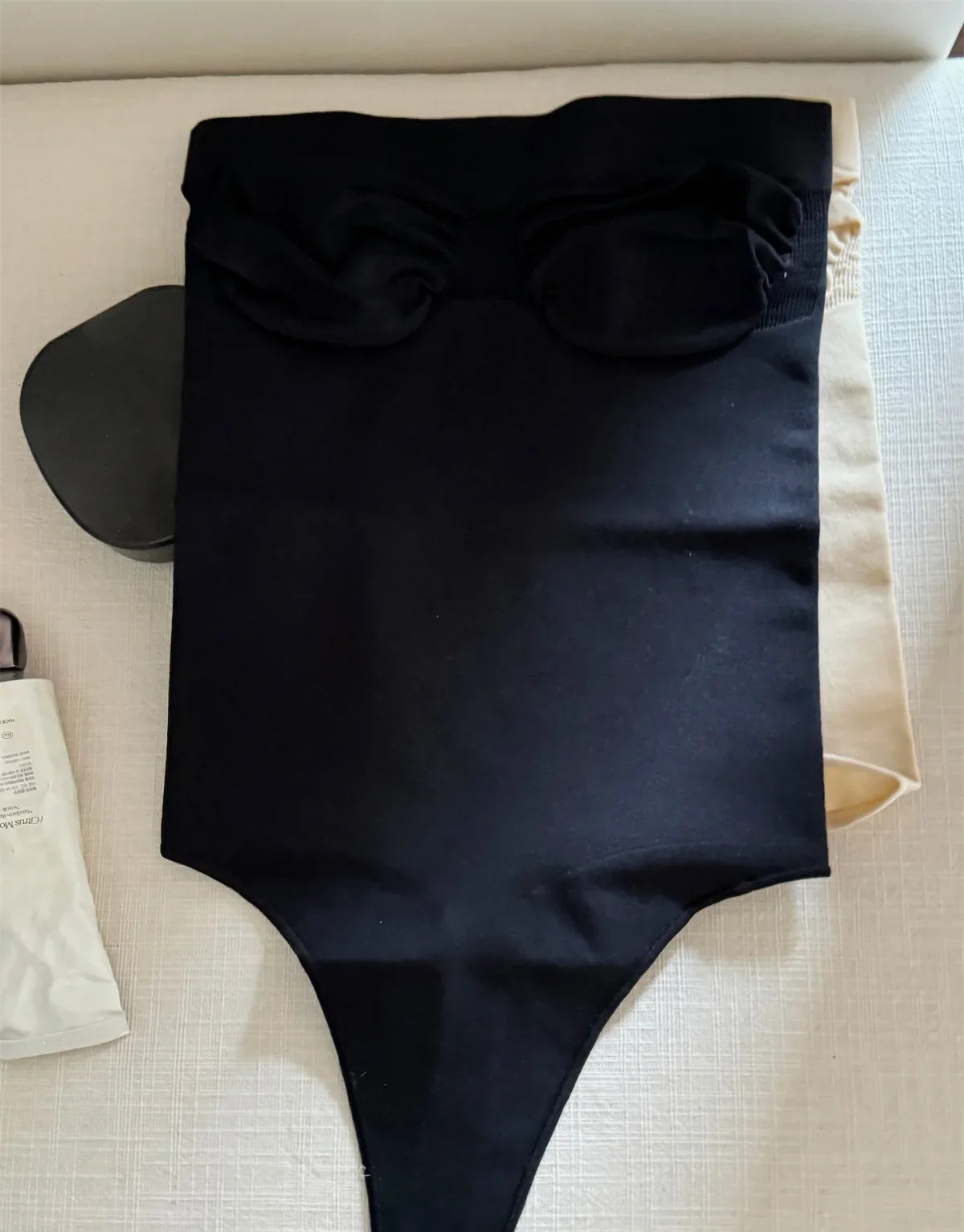 Niche models good shape jumpsuit sexy lift buttocks lingerie women push up bra jumpsuit gathered waist thin underwear