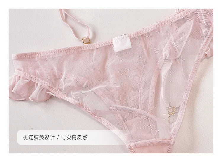 Pink With Chest Pad Fishbone CorSet