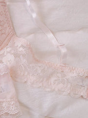Pink lace girls Underwear