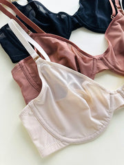 Plus Size Ultra-Thin Underwired Bra