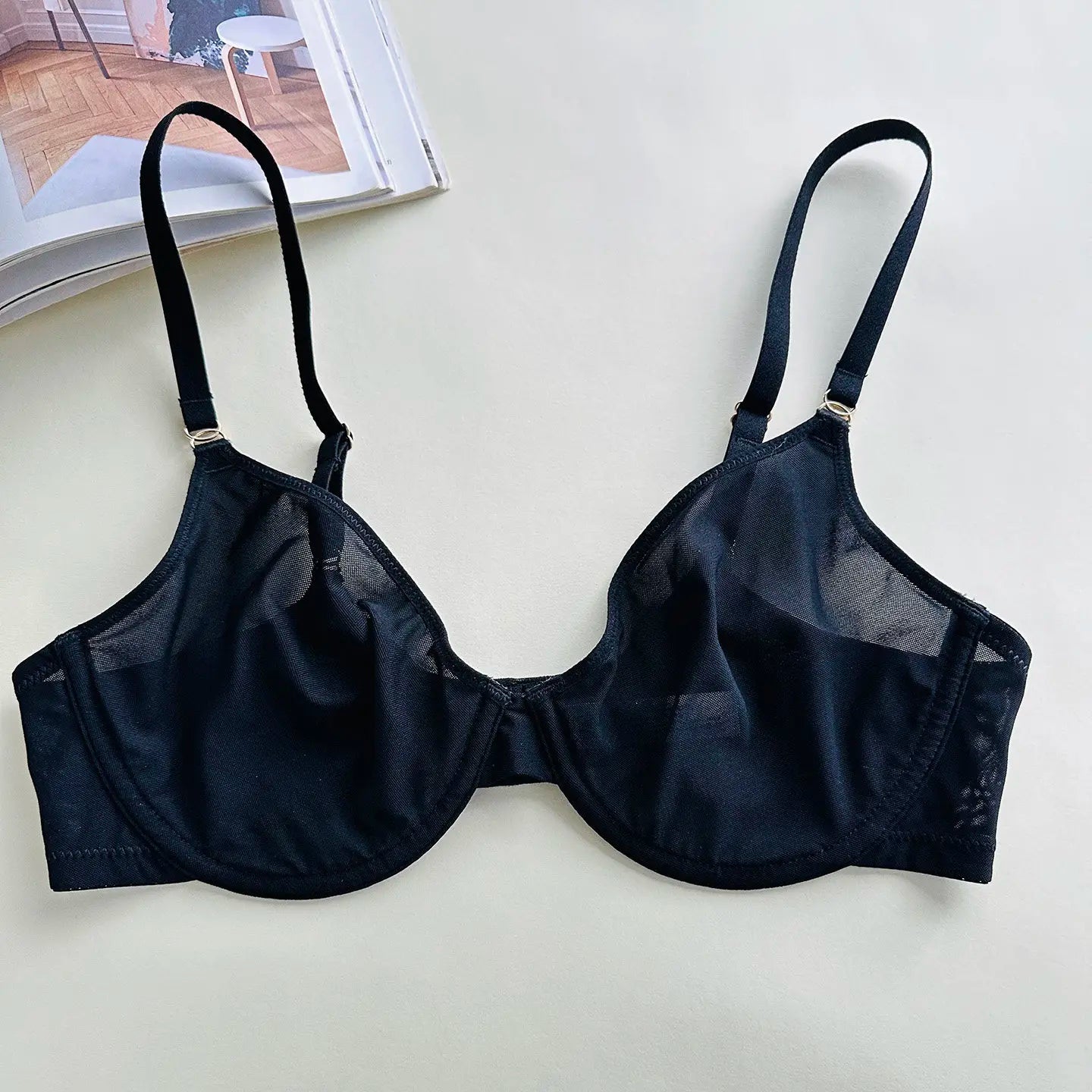 Plus Size Ultra-Thin Underwired Bra