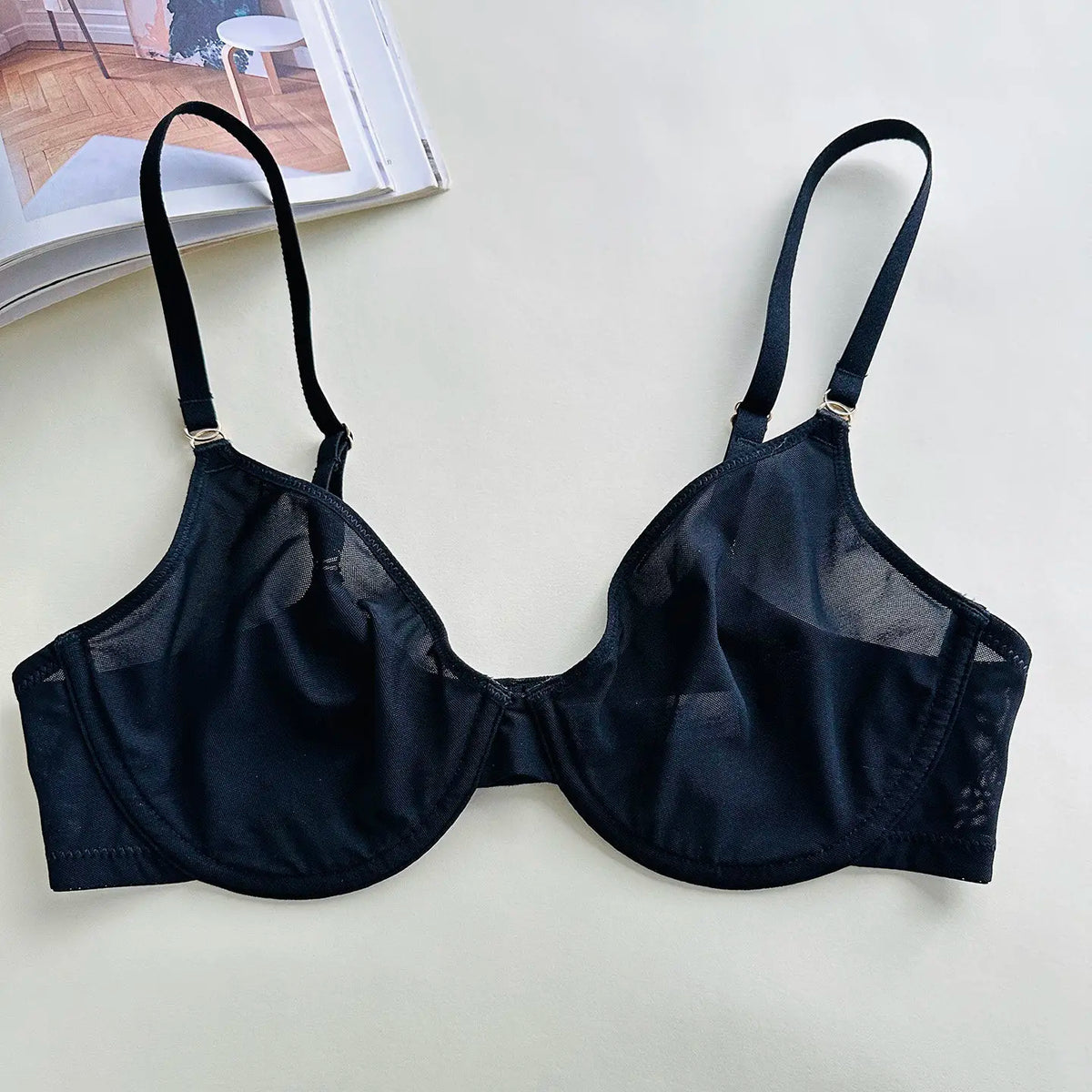 Plus Size Ultra-Thin Underwired Bra