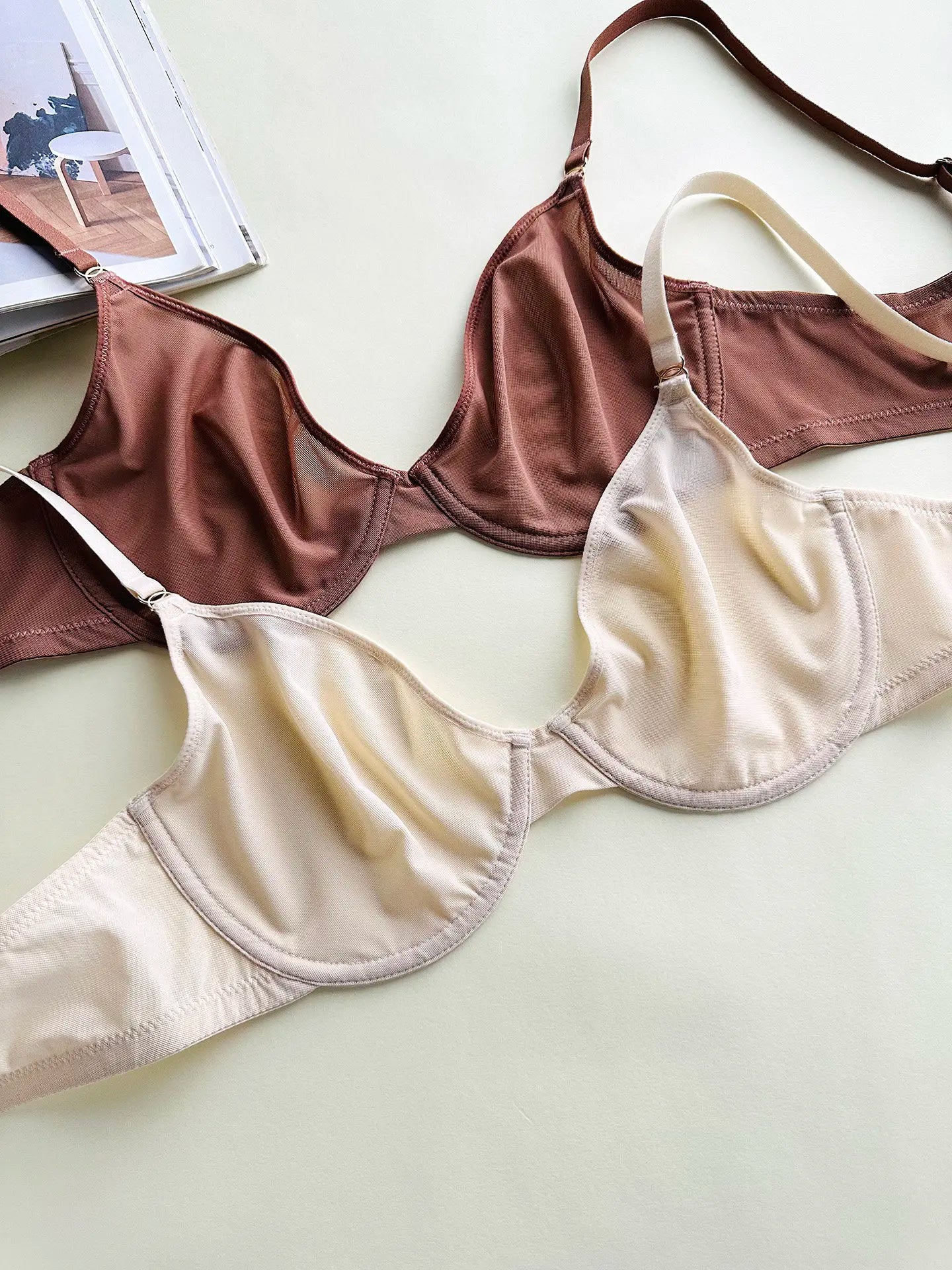 Plus Size Ultra-Thin Underwired Bra