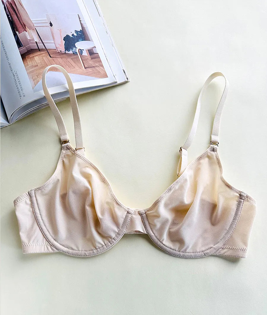 Plus Size Ultra-Thin Underwired Bra