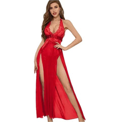 Porn Sexy Women Red Lace Exotic See Through Lingerie