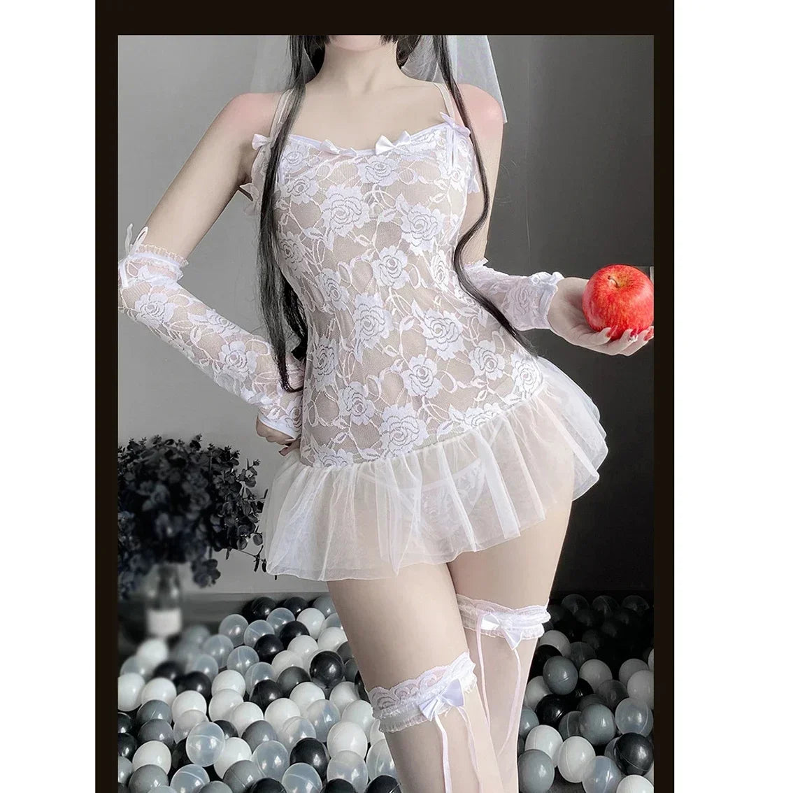 Porno Wedding Bride Fancy Dress