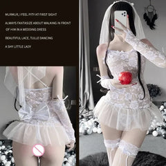 Porno Wedding Bride Fancy Dress