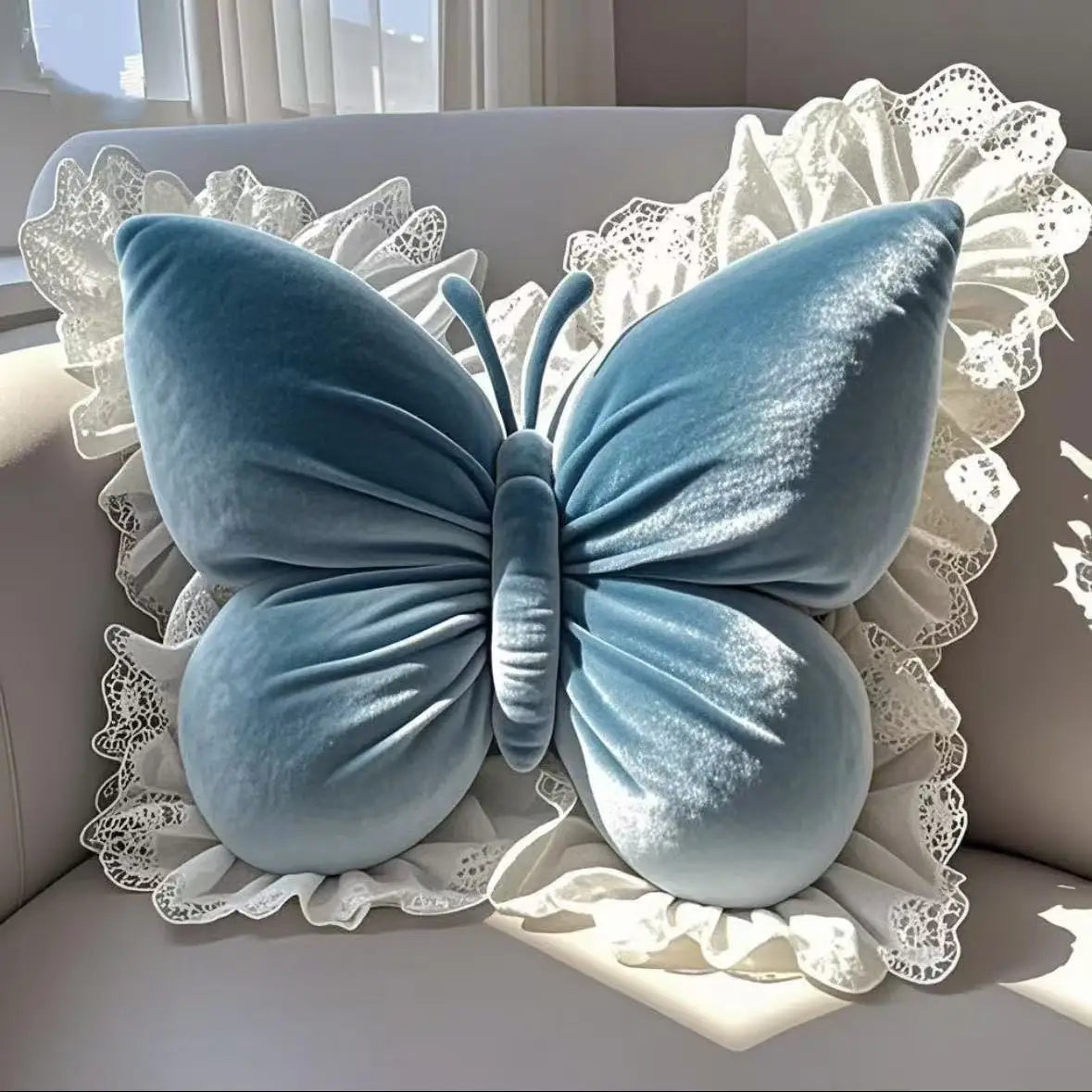 Princess Butterfly Office Pillow Living Room Bow Bedroom Car Sofa Cushion Home Pillow Room