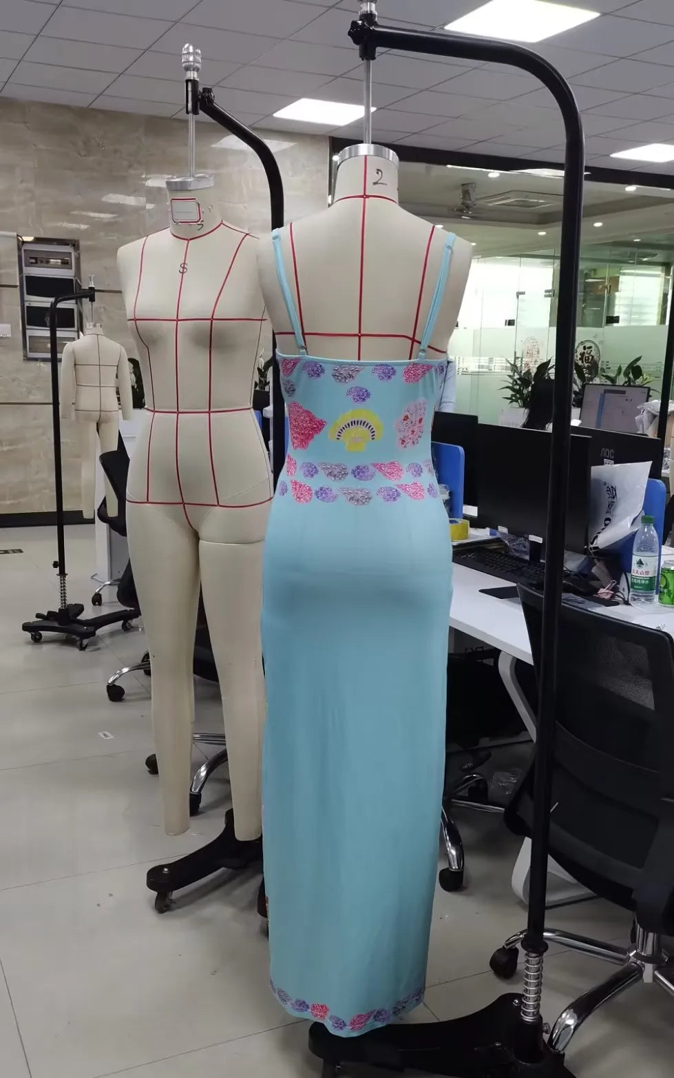 y2k Vintage Starfish Sequins Maxi Dress Sleeveless Bodycon Tank Dress Backless Beach Party Long Dresses