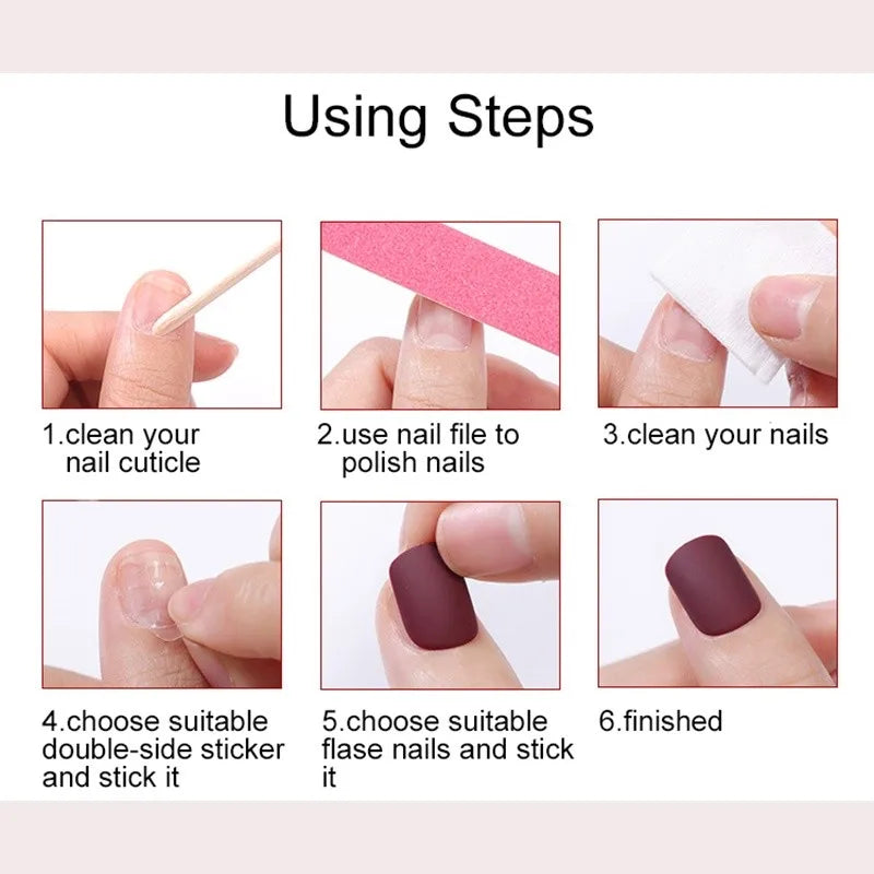 10PCS Cute Pink Blue Lolita French Lace Handmade Press On Nails 3D Teddy Bear Bow Pearl Fake Nails Sweet Elegant Long Nail Art