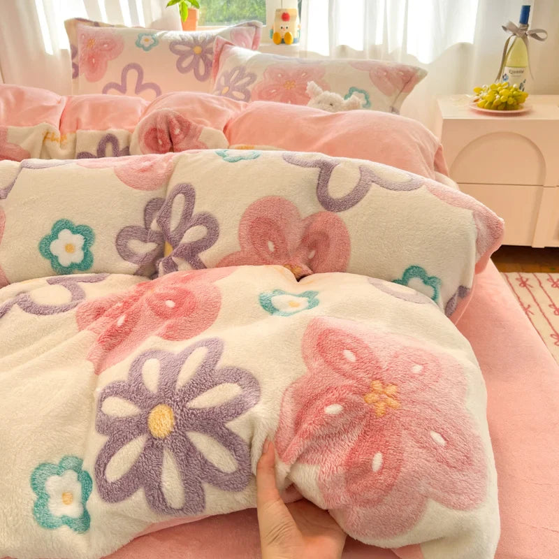 1pc Super Warm Quilt Cover