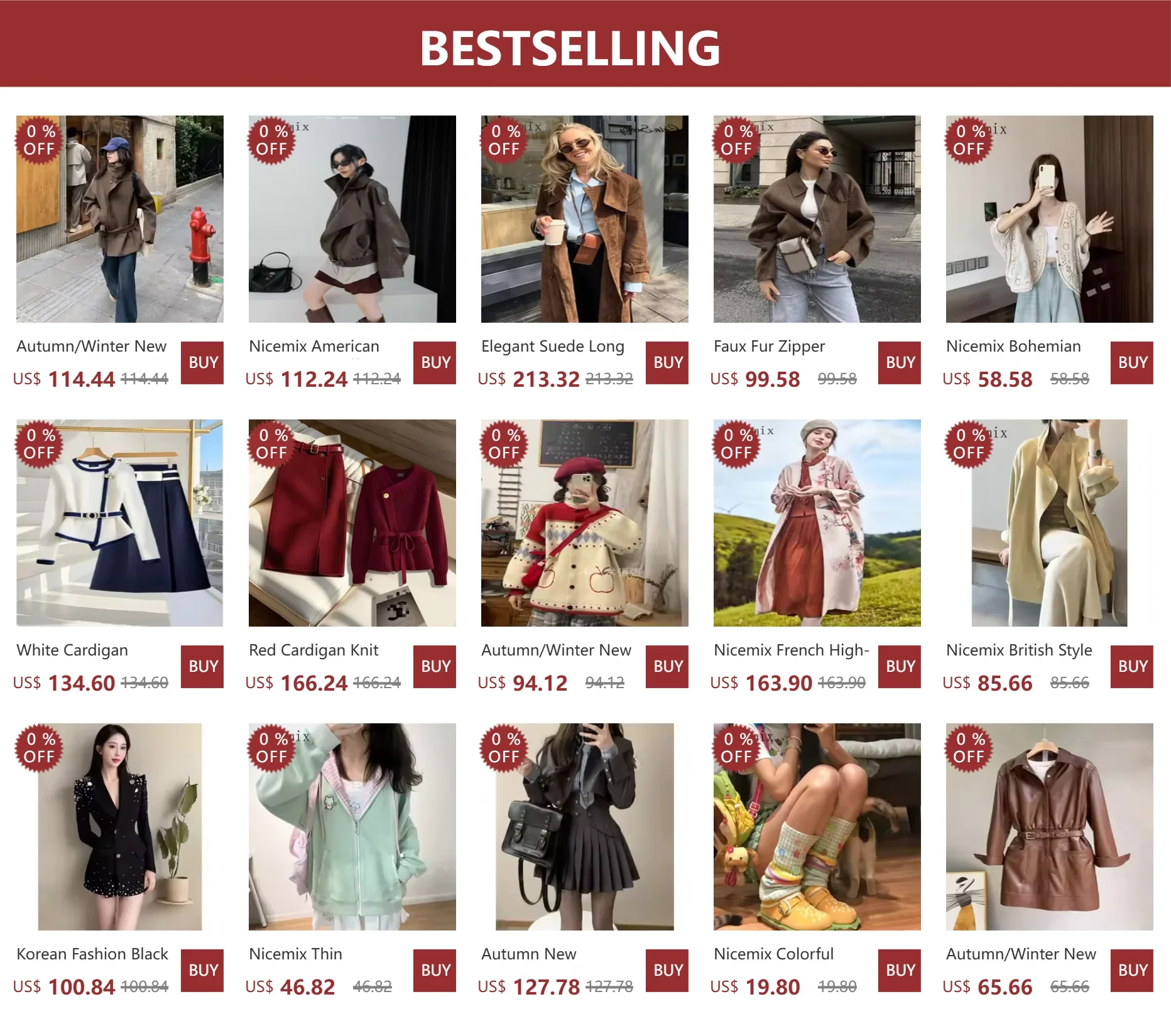 Horn Button Hooded Lamb Fur Coat Clothing Coats Loose Thick Suede Brown Short Jacket