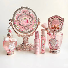 Flower Knows 9th Anniversary Limited Edition Luxury Vanity Mirror with Paddle Hair Brush